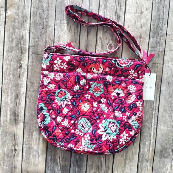 Vera Bradley Triple Zip Hipster Crossbody Bag - Picture 13 of 16